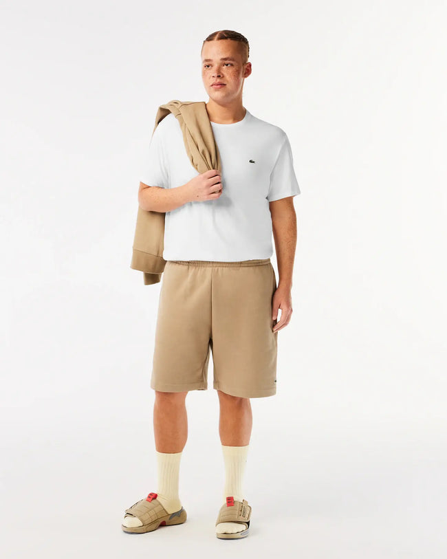 Lacoste Solid Tee - White - Brand Store