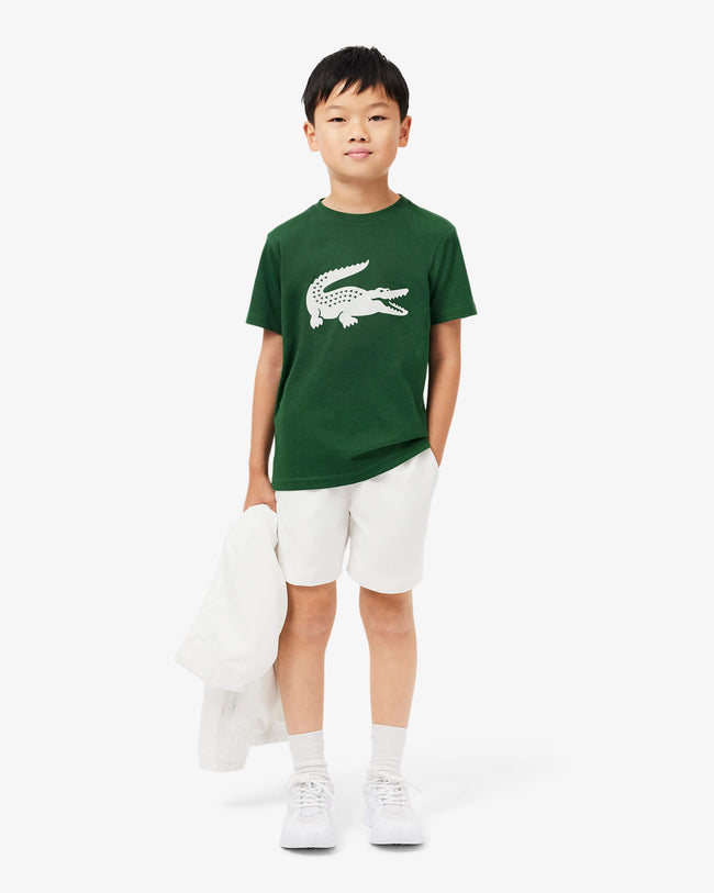 Lacst Twin Set For Boys - Green/White - Brand Store
