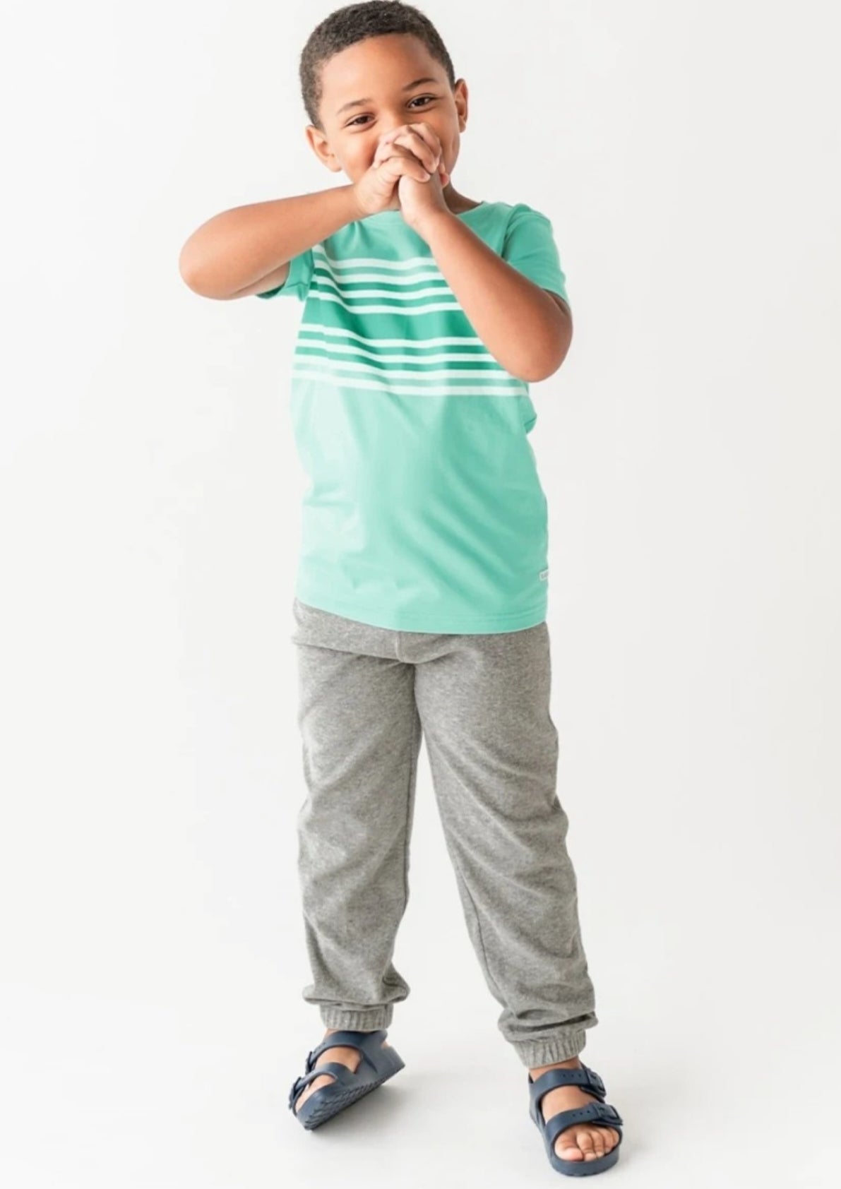 Boys Jercy Jogger Trouser - Heather Gray - Brand Store