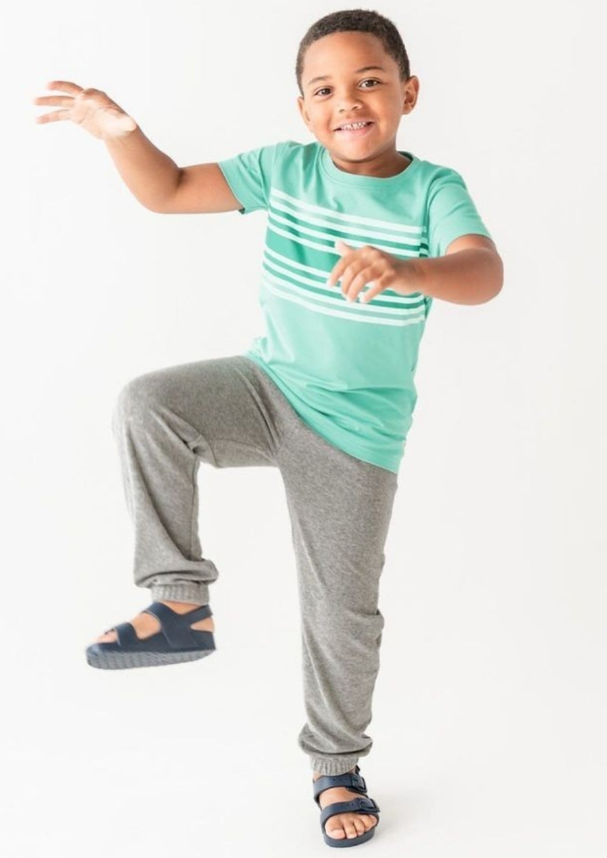 Boys Jercy Jogger Trouser - Heather Gray - Brand Store