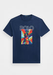 Polo Multi graphic Tee - Navy - Brand Store