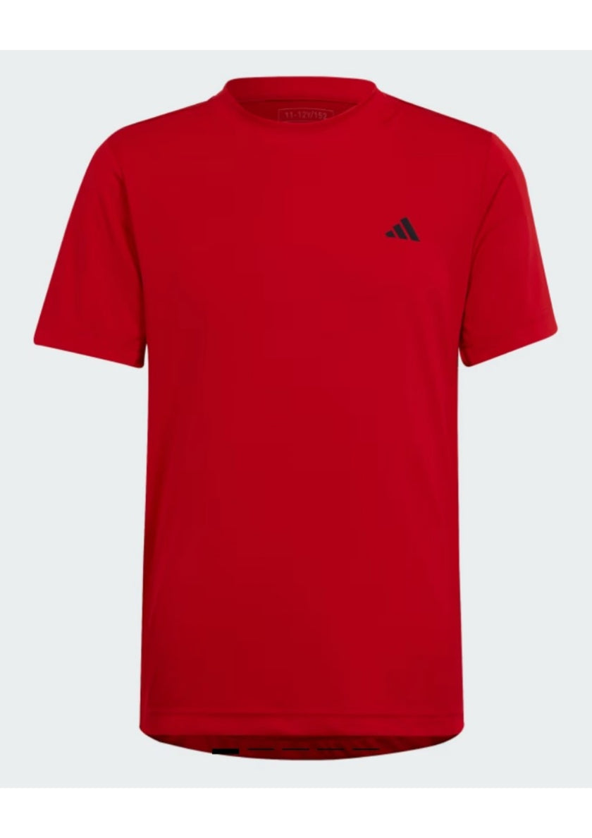 Adidass Running Chest Logo Tee - Red - Brand Store