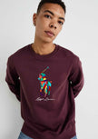 Polo Pony Ralph Lauren Sweatshirt - Burgendy
