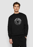 Armani Exchange Swirl Logo Sweatshirt - Black
