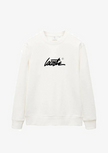 Lacoste Signature Sweatshirt - Cream White - Brand Store