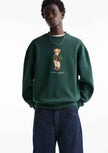 Polo Bear Sweatshirt - Forest Green