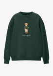Polo Bear Sweatshirt - Forest Green