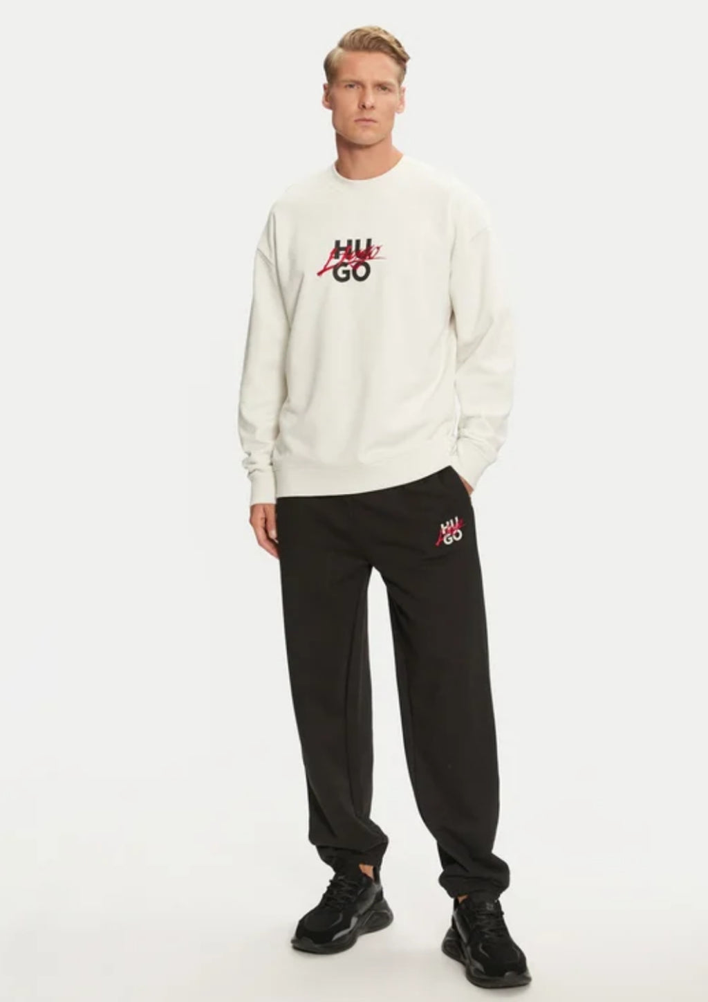 Hugo Signature Twin Set - White/Black - Brand Store