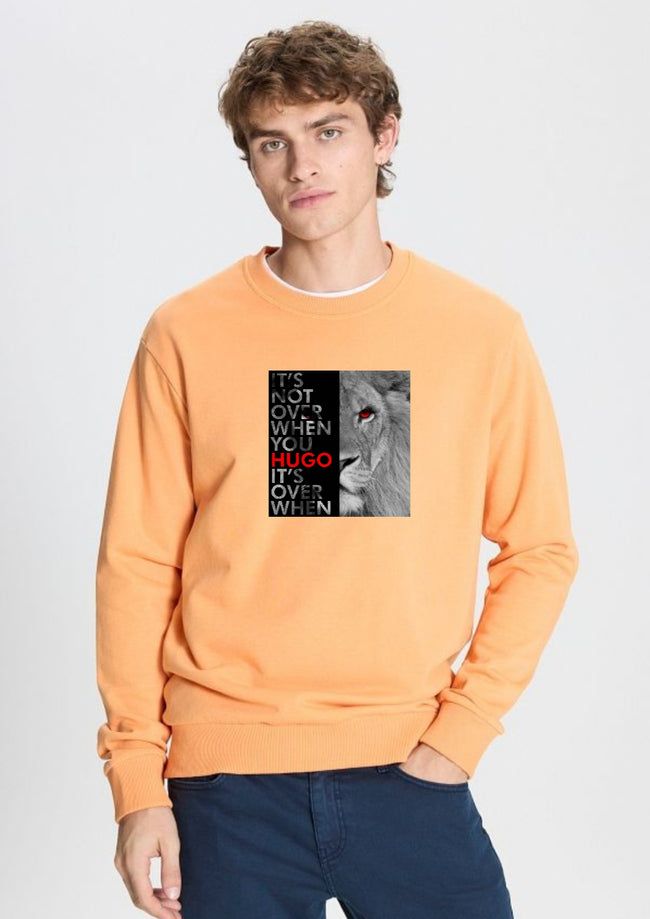 Hugo Lion Graphic Sweatshirt - Rust - Brand Store
