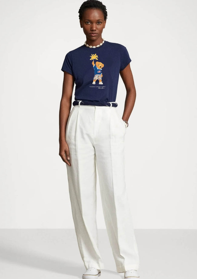 Polo Bear Fireworks Tee - Navy