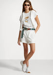 Polo Tannis Bear Tee - White 