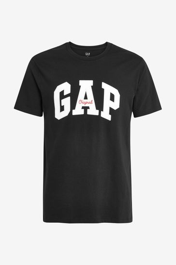 Gap Arch Logo Tee - Black - Brand Store