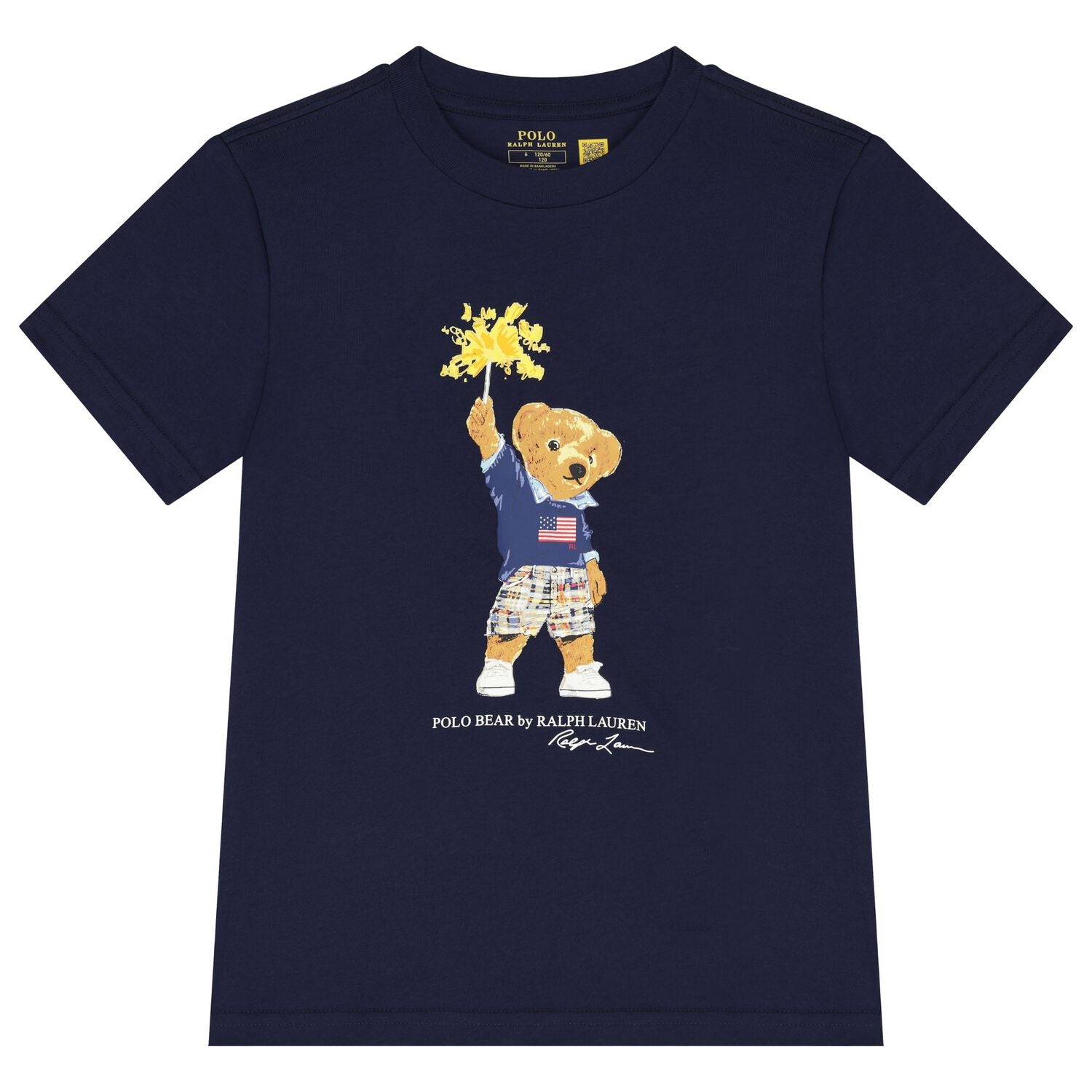 Firework Bear Shirt - Navy - Brand Store