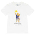 Boys Firework Bear Shirt - White