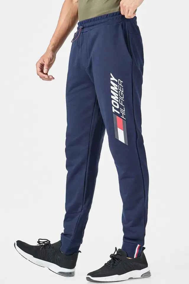 Tommy Signature Jogger Trouser - Blue
