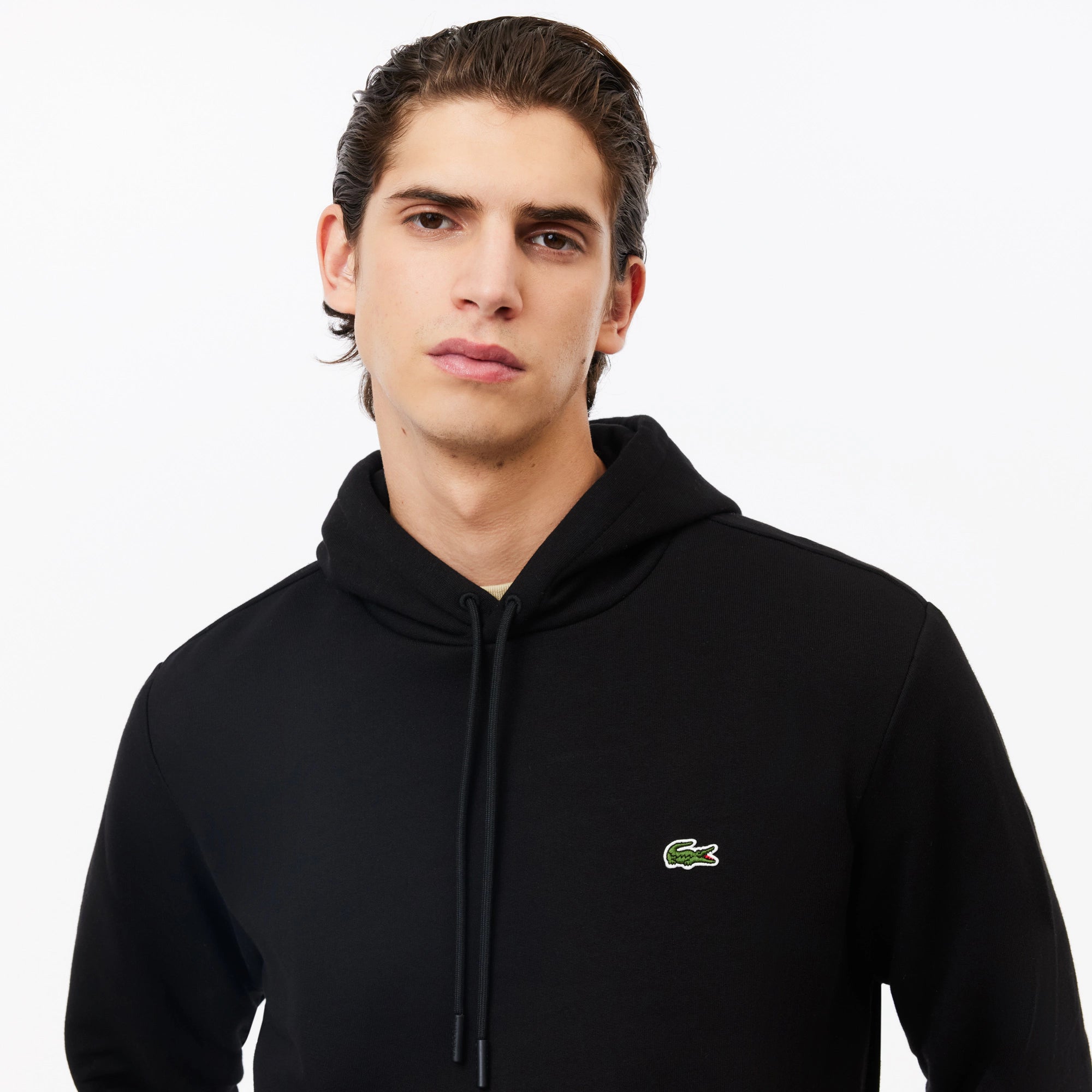 Lacoste Chest Logo Pullover - Black - Brand Store