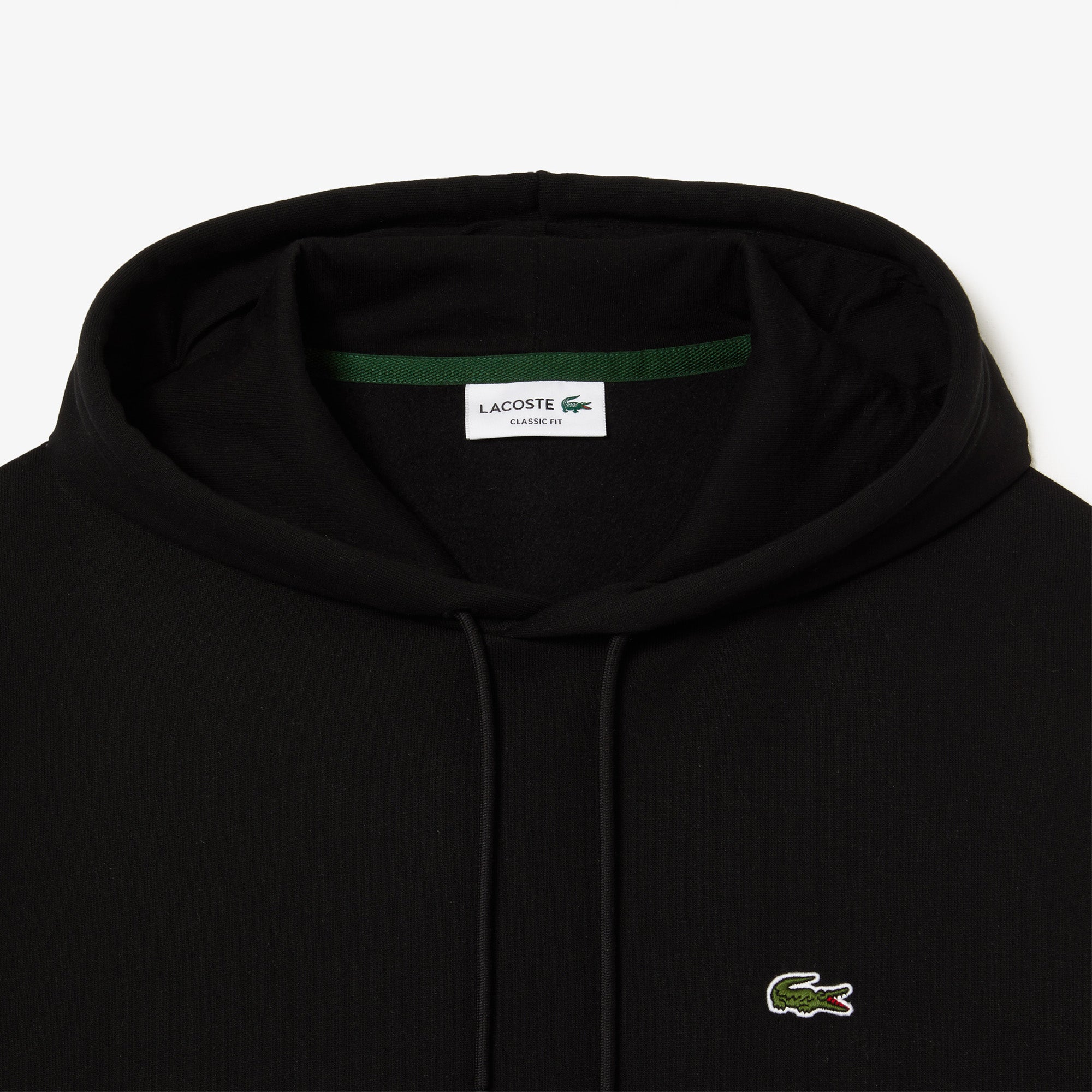 Lacoste Chest Logo Pullover - Black - Brand Store