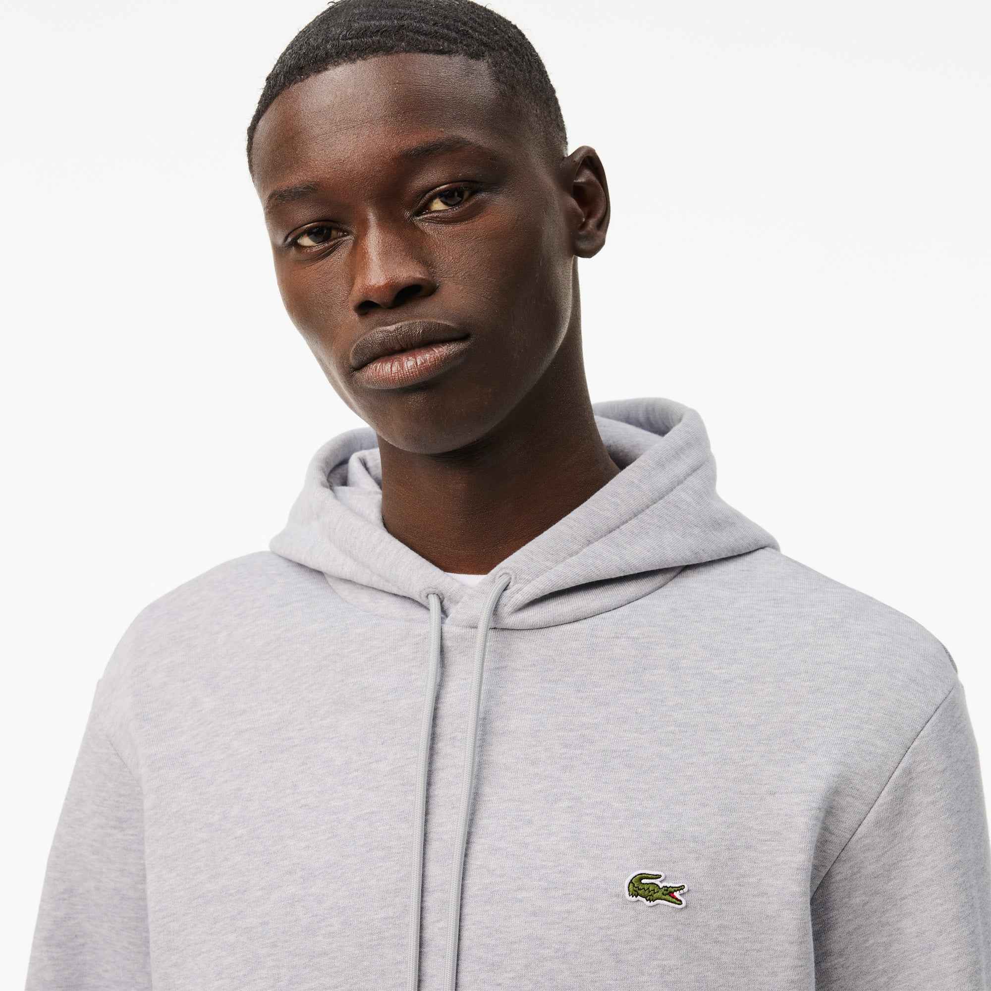 Lacoste Chest Logo Pullover - Gray