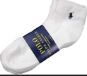 Cotton Blend Crew Sock - Black