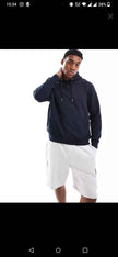 J&J Solid Fleece Hoodies - Navy