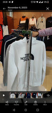 Northface Classic Hoodie - White - Brand Store