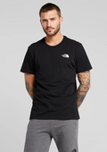 The Northface Chest Logo Tee - Black - Brand Store