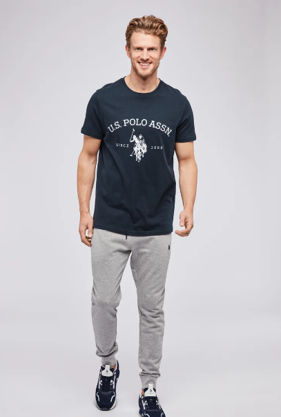 USPA Heritage Logo Tee - Navy - Brand Store