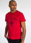 USPA Heritage Logo Tee - Red - Brand Store