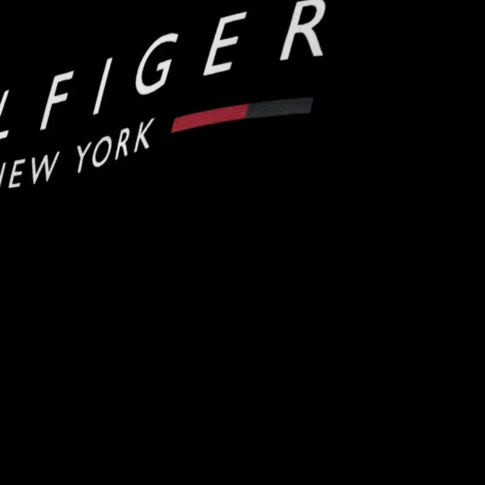 Hilifiger Signature Tee - Black - Brand Store