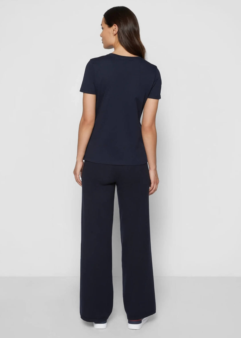 Tommy EST 1985 Basic Tee - Navy - Brand Store