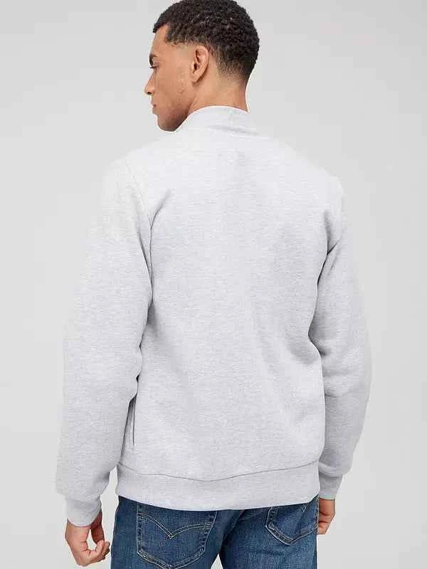 Lacoste Mockneck Full Zipper - Gray