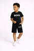 Kids 2 Piece Short Set - Black