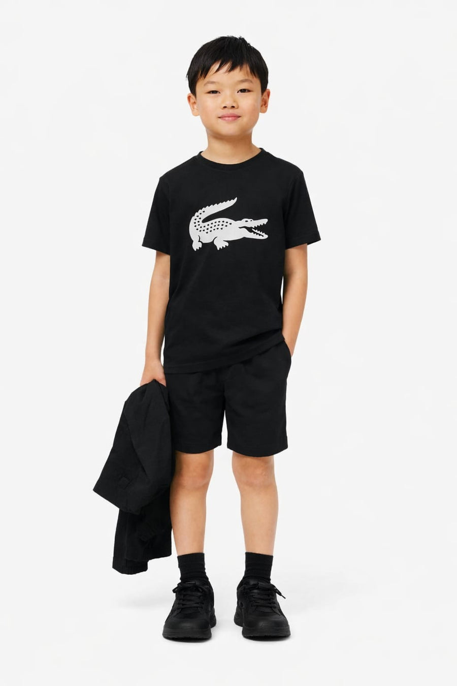 Kids 2 Piece Short Set - Black
