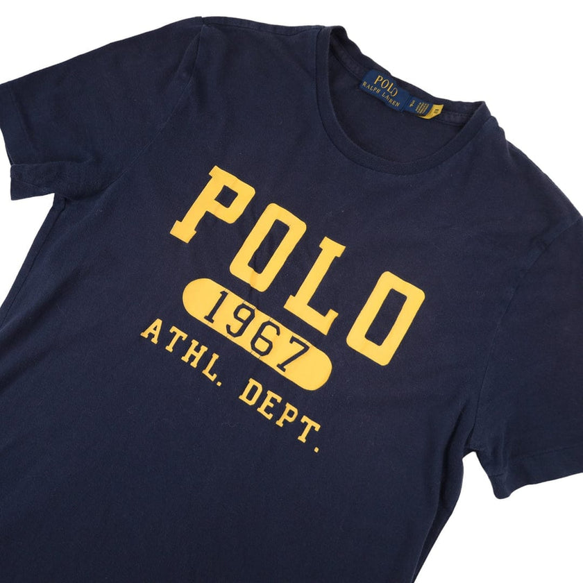 POLO 1967 Logo T Shirt Blue