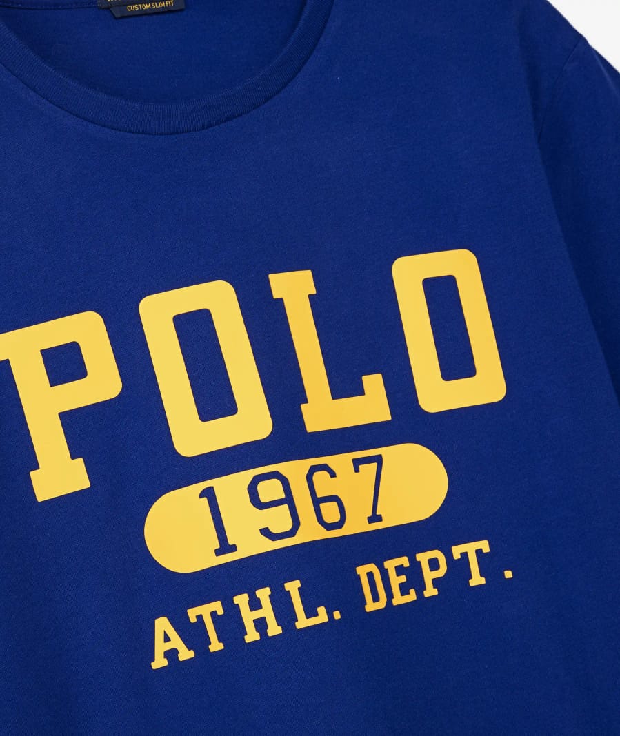 POLO 1967 Logo T Shirt Navy