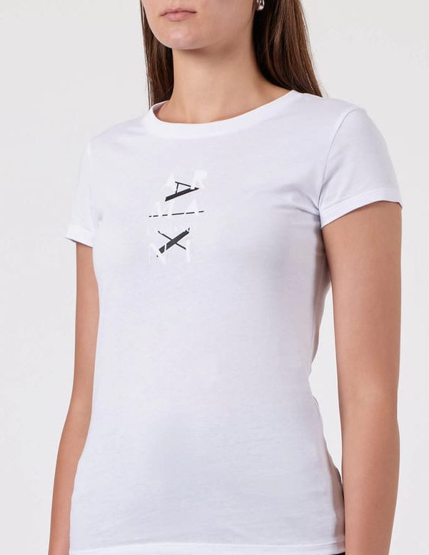 A|X Center Logo T-shirt - White
