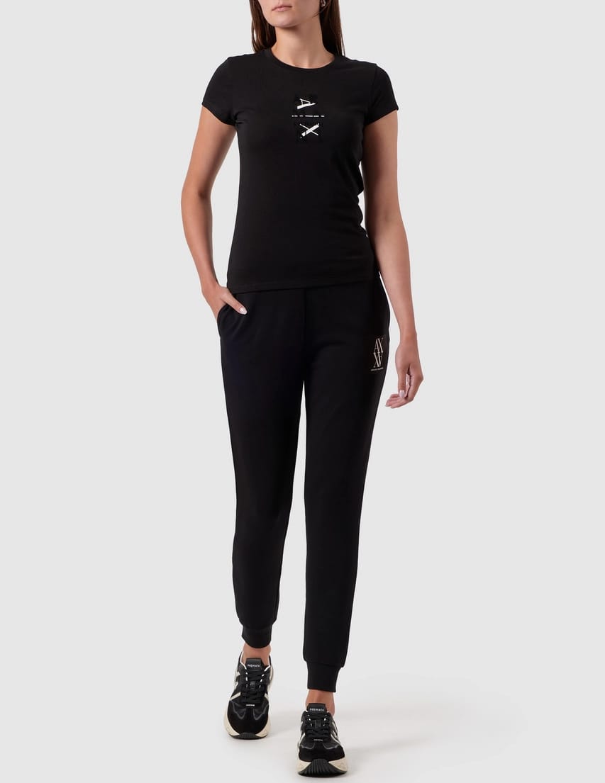 A|X Center Logo T-shirt - Black