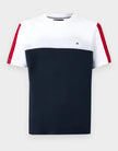 Tommy Colorblock T-shirt Navy/White