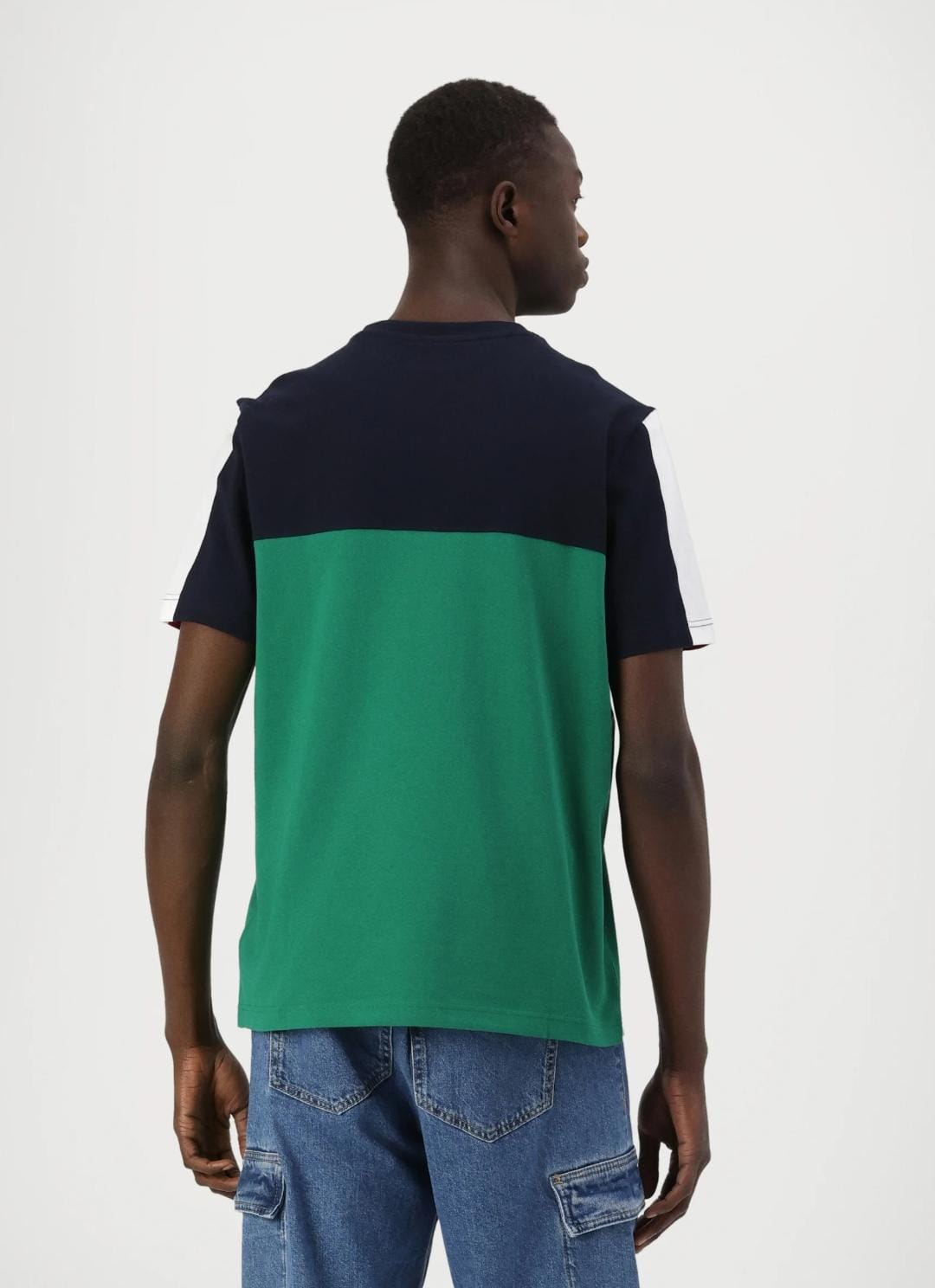Tommy Colorblock T-shirt Navy/White