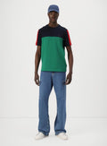 Tommy Colorblock T-shirt Green/Navy