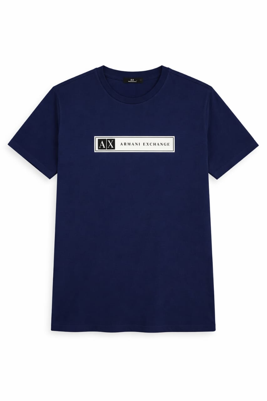 A|X Center Logo T-shirt - Navy