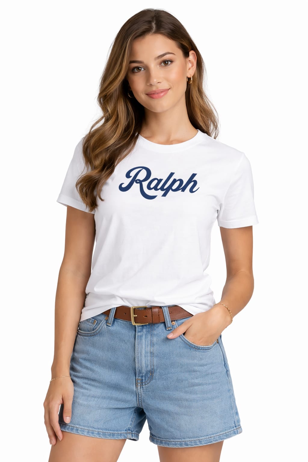 Ralph Style Women’s Logo T-Shirt White