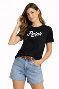 Ralph Style Women’s Logo T-Shirt - Black