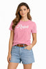 Ralph Style Women’s Logo T-Shirt Pink