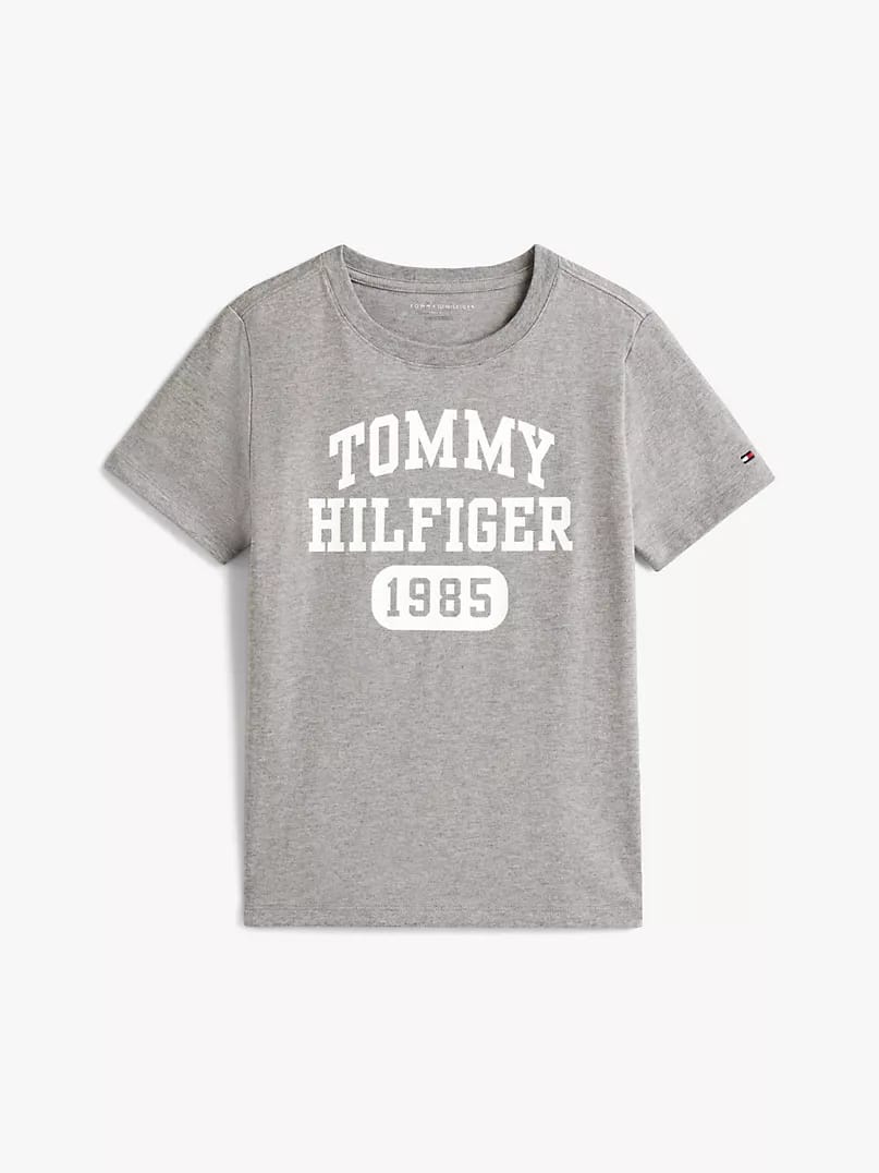 Tommy 1985 Logo Tee - Gray