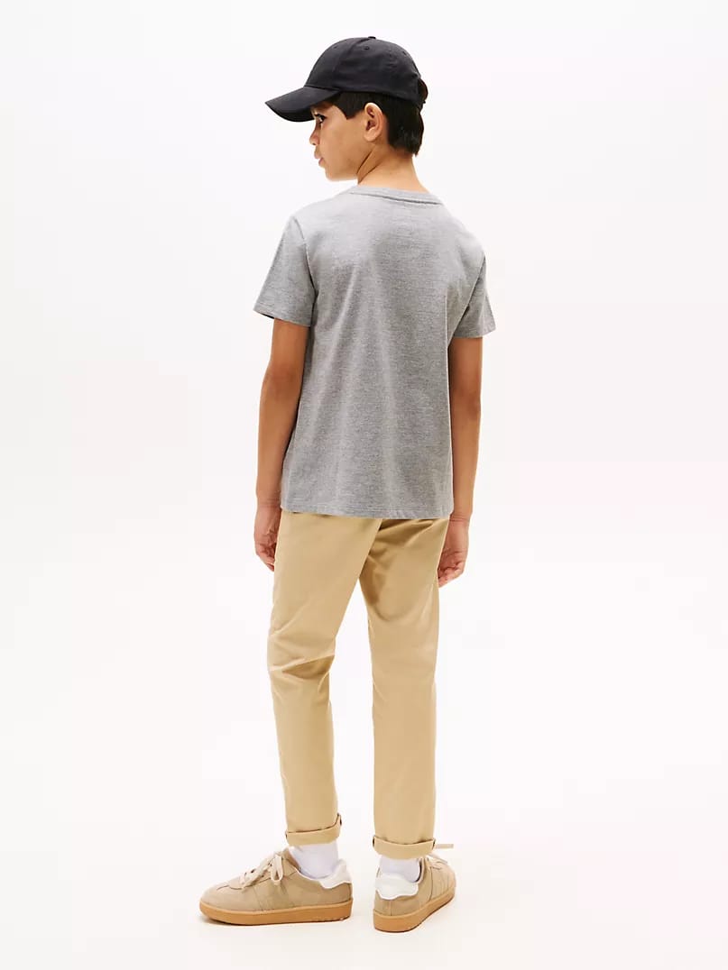 Tommy 1985 Logo Tee - Gray