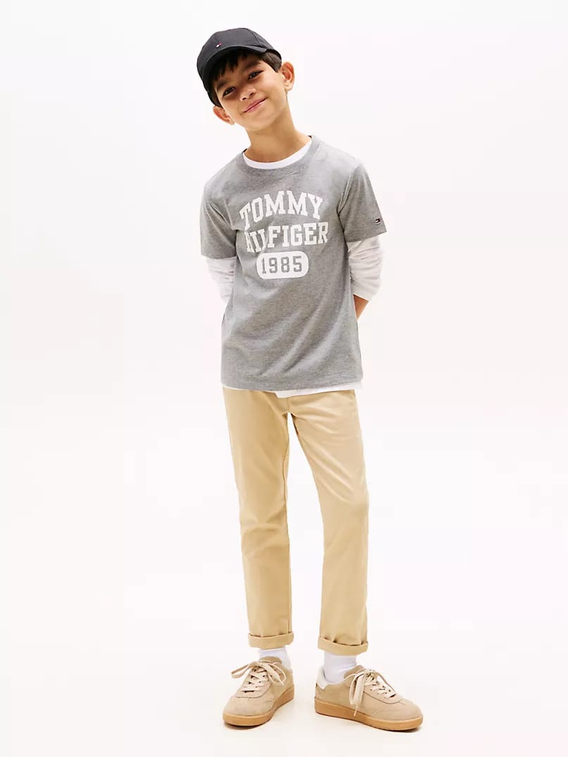 Tommy 1985 Logo Tee - Red