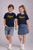 Ralph Printed Cotton Tee - Navy