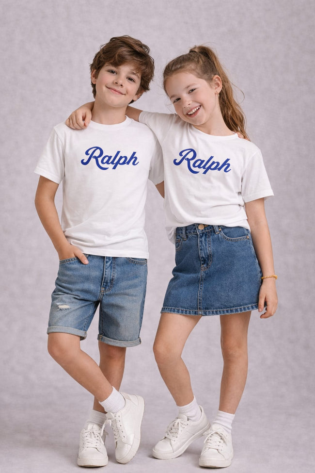 Ralph Printed Cotton Tee - Yellow