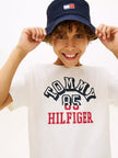 Tommy 1985 Logo Tshirt - White